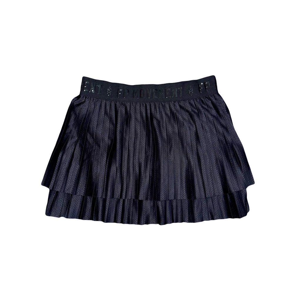 NWT FREE PEOPLE MOVEMENT BLACK ATHLETIC MINI SKIRT // SIZE MEDIUM 🖤